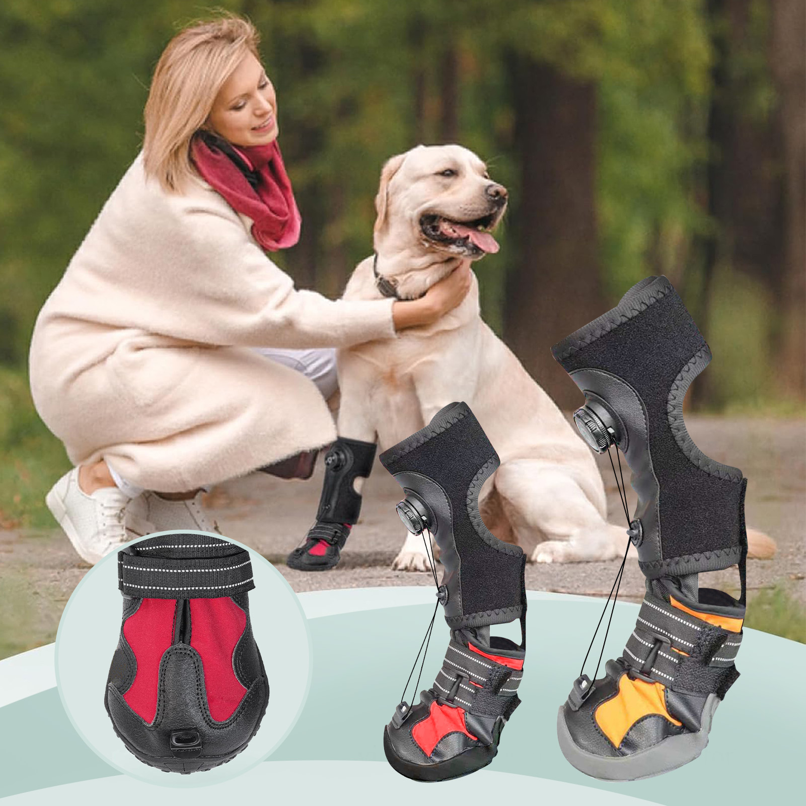 Outdoor Adventure Wear - Pet Shoes,Pet Shoes for Paw Protection,