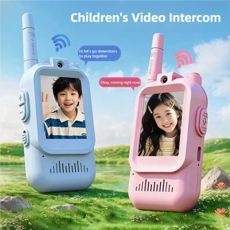 Outdoor Adventure Video - 2pcs Kids Video Walkie Talkie Rechargeable