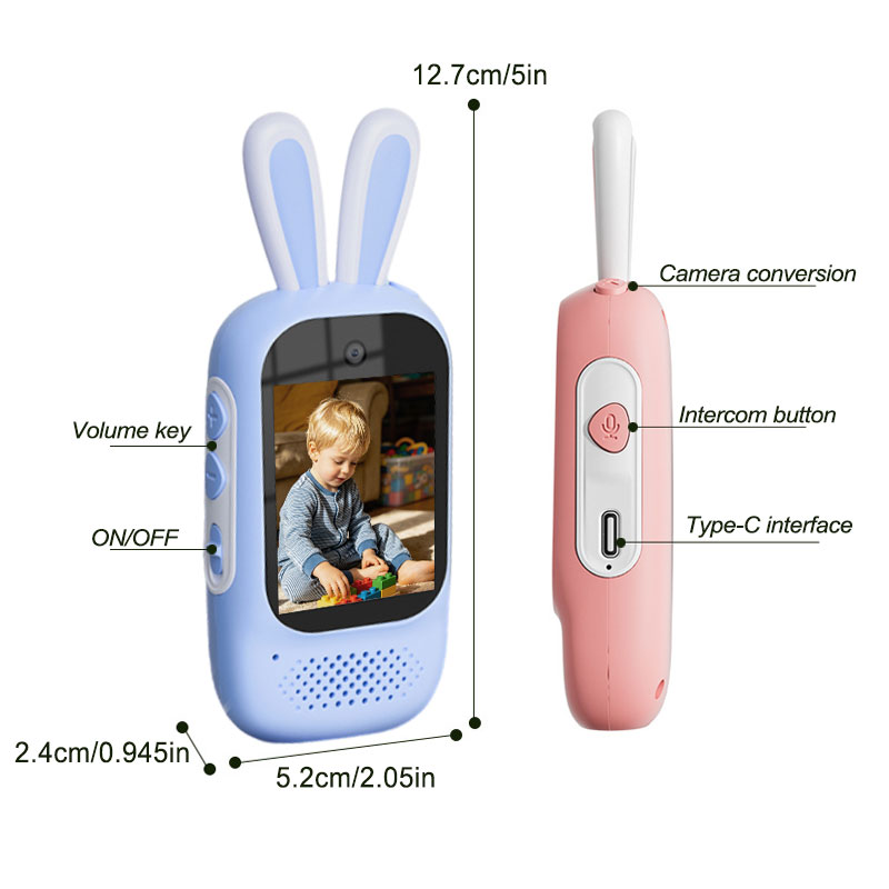 2Pcs Kids Video Walkie Talkie  - Outdoor Adventure Video incelemesi ve fiyatı