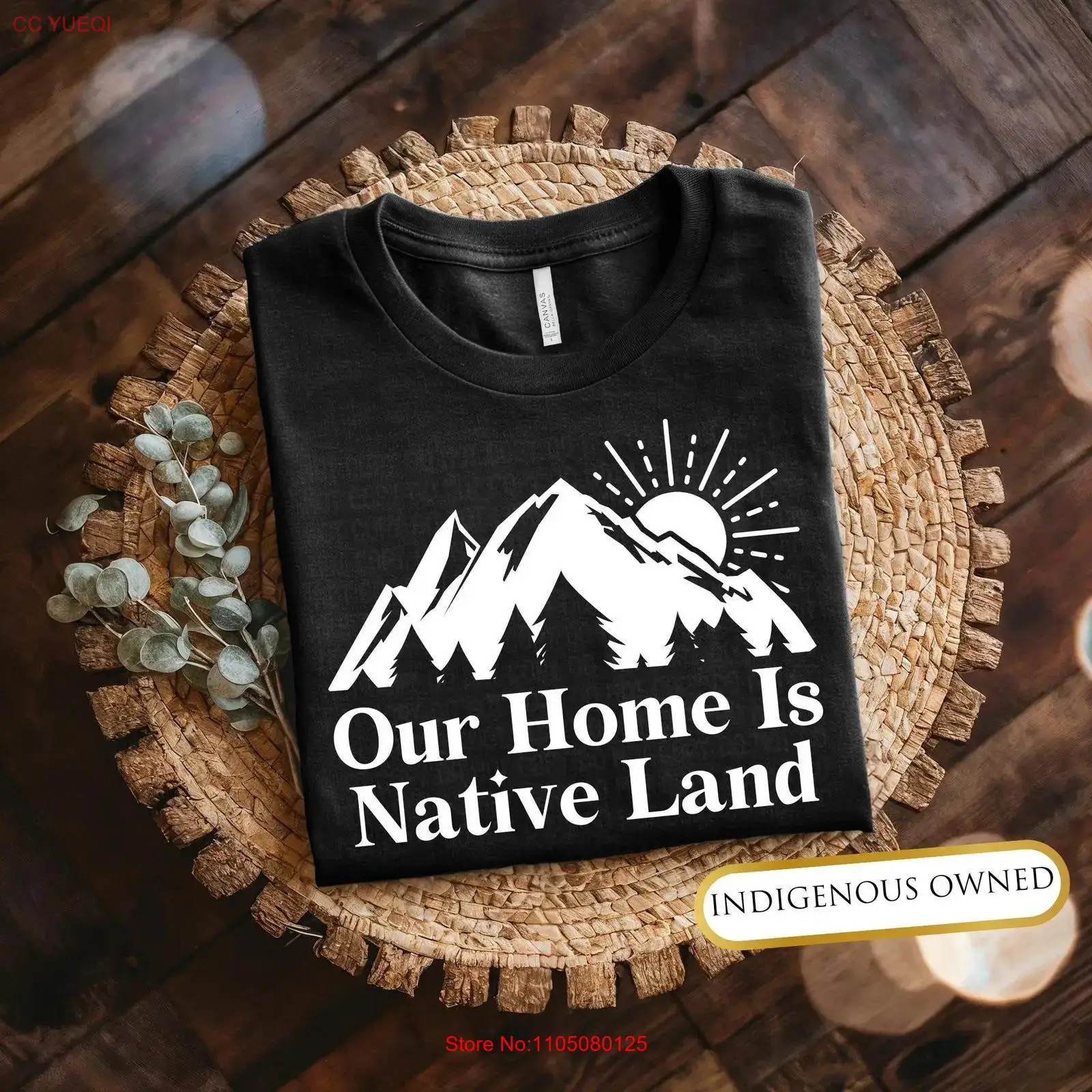 Our Home Is Native Land T Shir - Outdoor Adventure Wear incelemesi ve fiyatı
