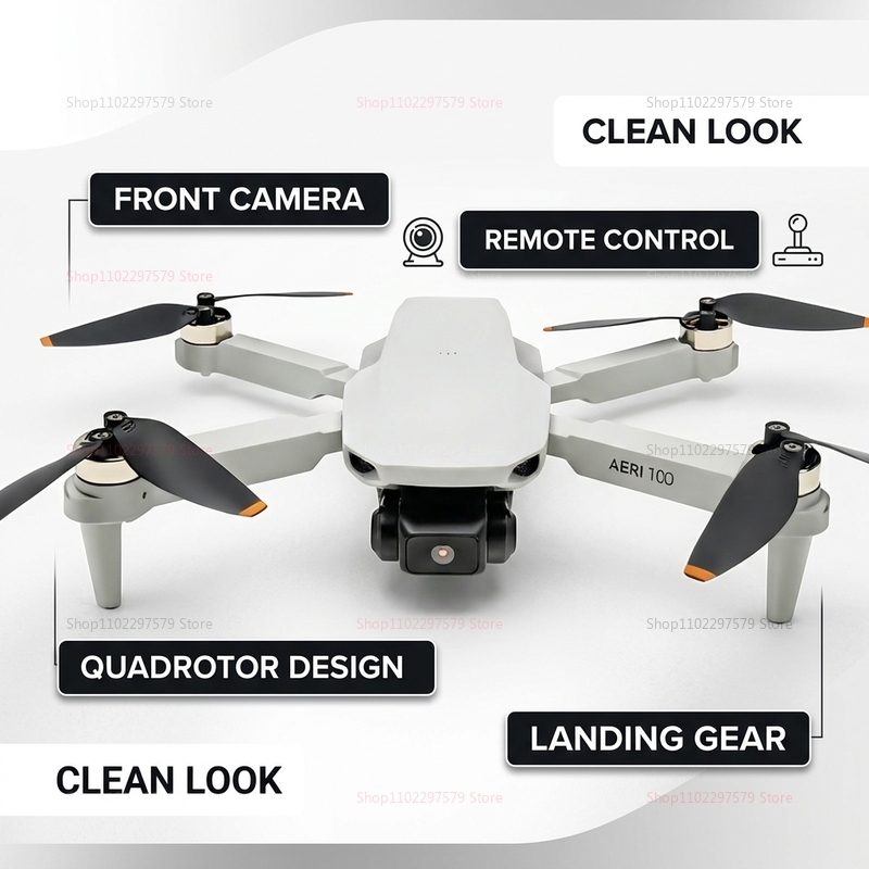 Mini Dronеs Aeri100 8K Profess - Outdoor Adventure Video incelemesi ve fiyatı