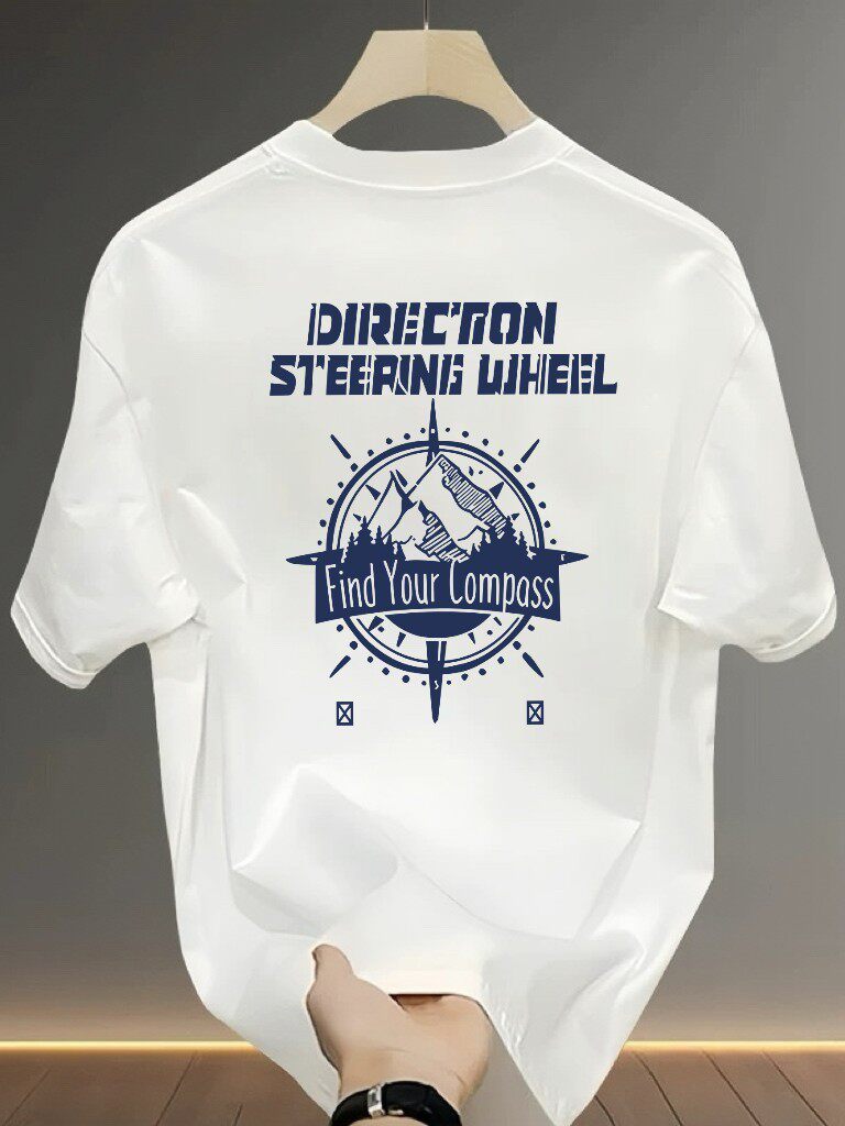 Summer New 100% Cotton Mens T  - Outdoor Adventure Wear incelemesi ve fiyatı