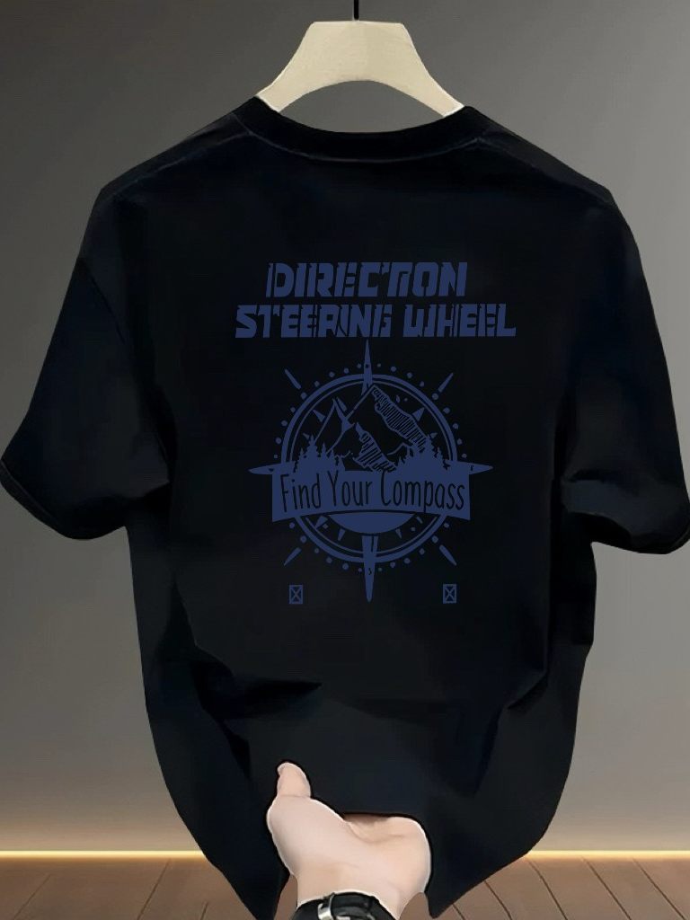 Summer New 100% Cotton Mens T  - Outdoor Adventure Wear incelemesi ve fiyatı