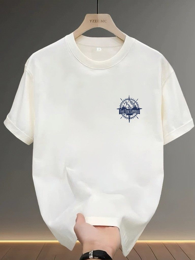 Summer New 100% Cotton Mens T  - Outdoor Adventure Wear incelemesi ve fiyatı
