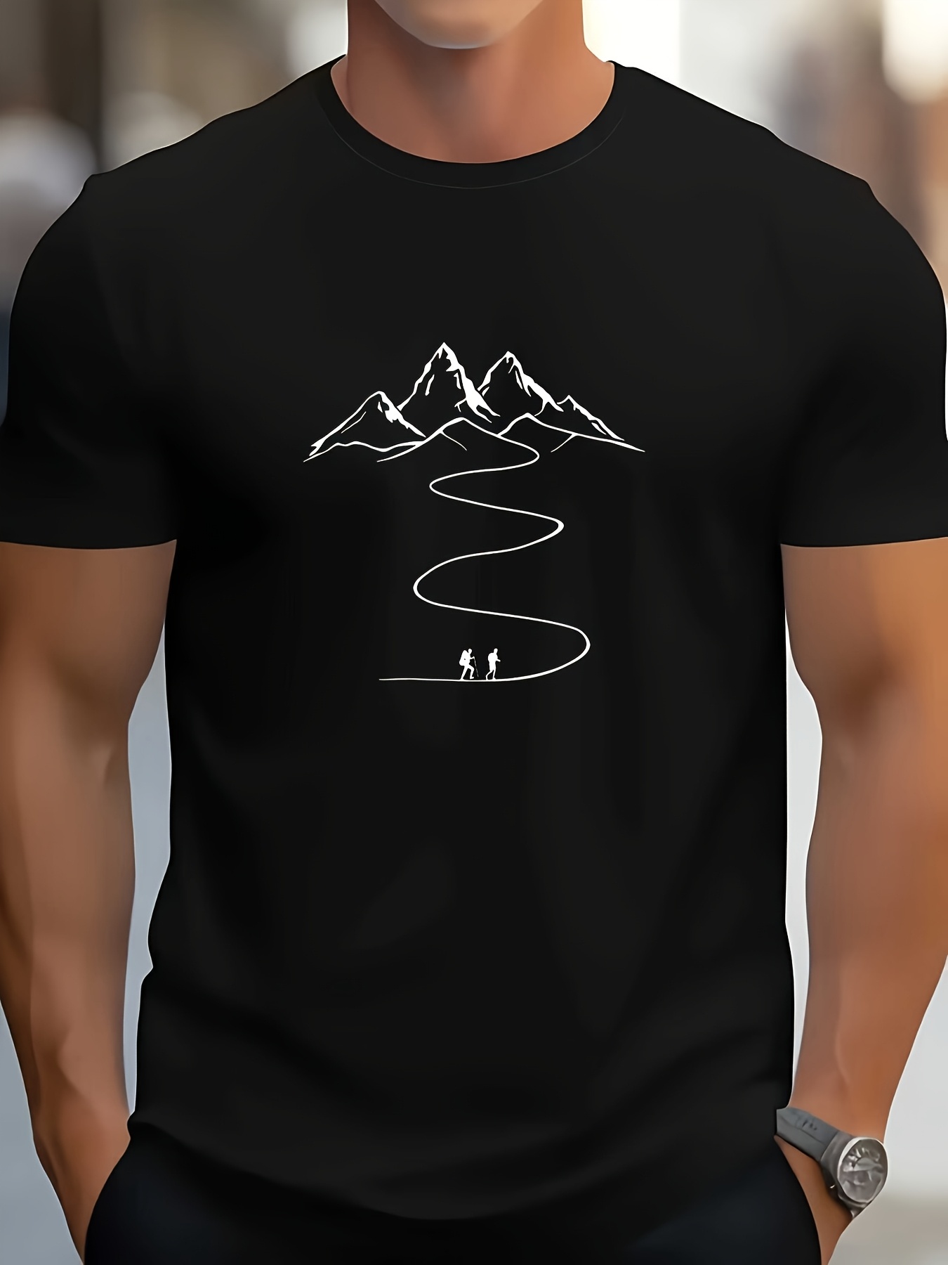 Men'S Graphic T-Shirt for Outd - Outdoor Adventure Wear incelemesi ve fiyatı